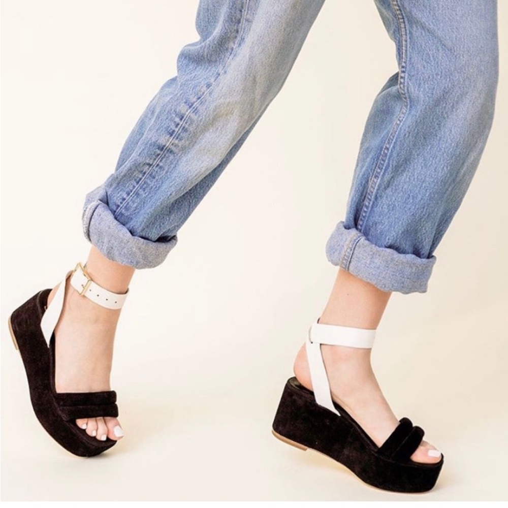 Charlotte Stone Platform Sandals